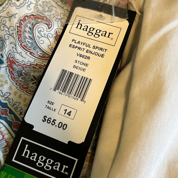 haggar - NWT Ladies Golf Pants - size 14 - Picture 7 of 10